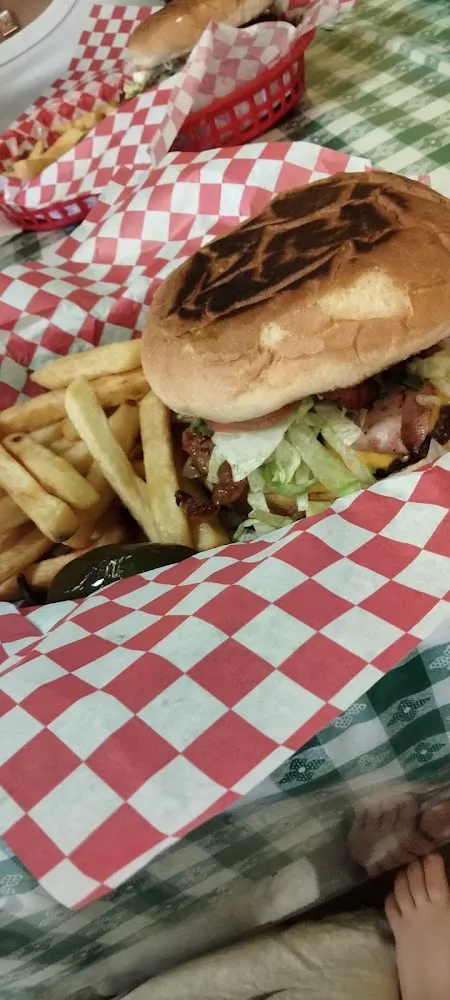 Hamburguesa Con Papas